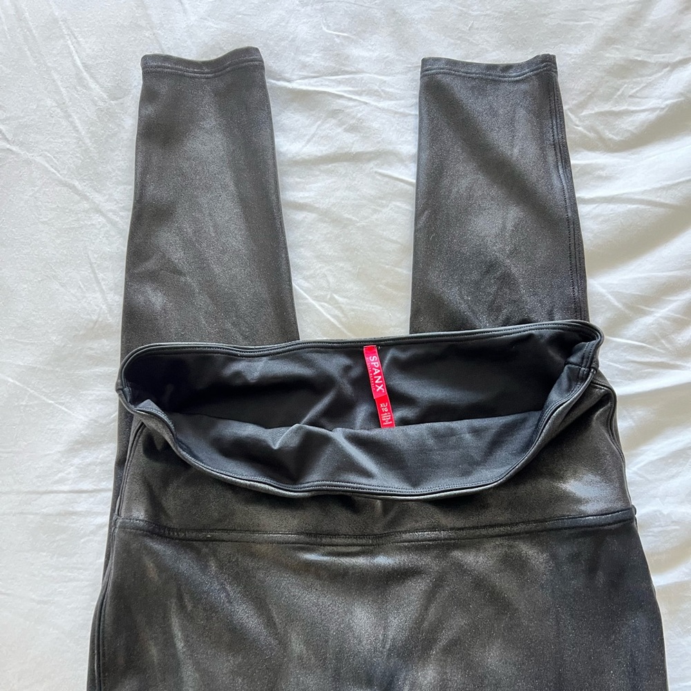 Spanx Leather Leggings